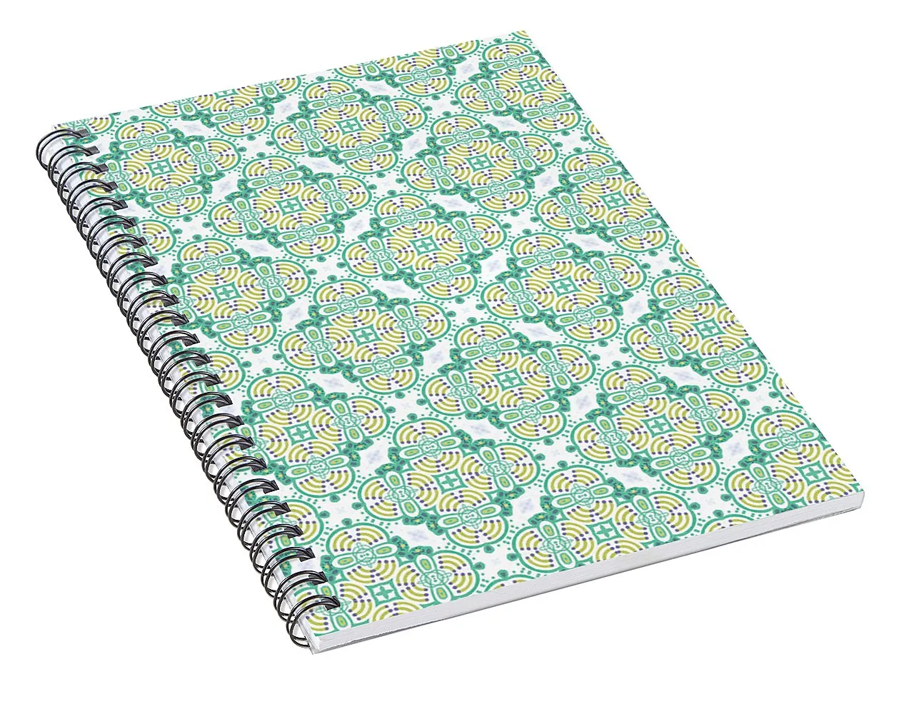 Eastern Green 1 - Spiral Notebook