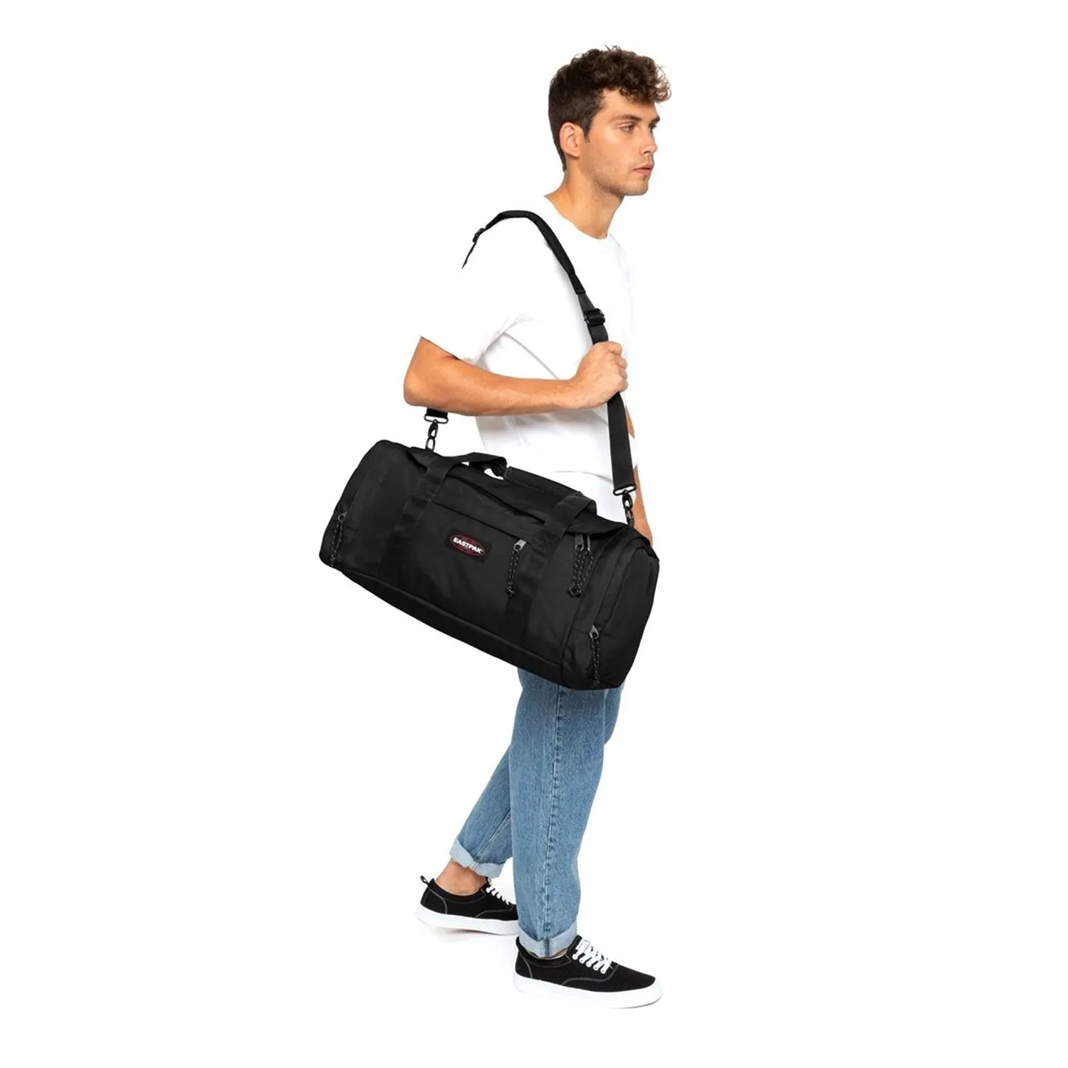 Eastpak-READER S  -Small Duffle Bag-Black-EK81D008