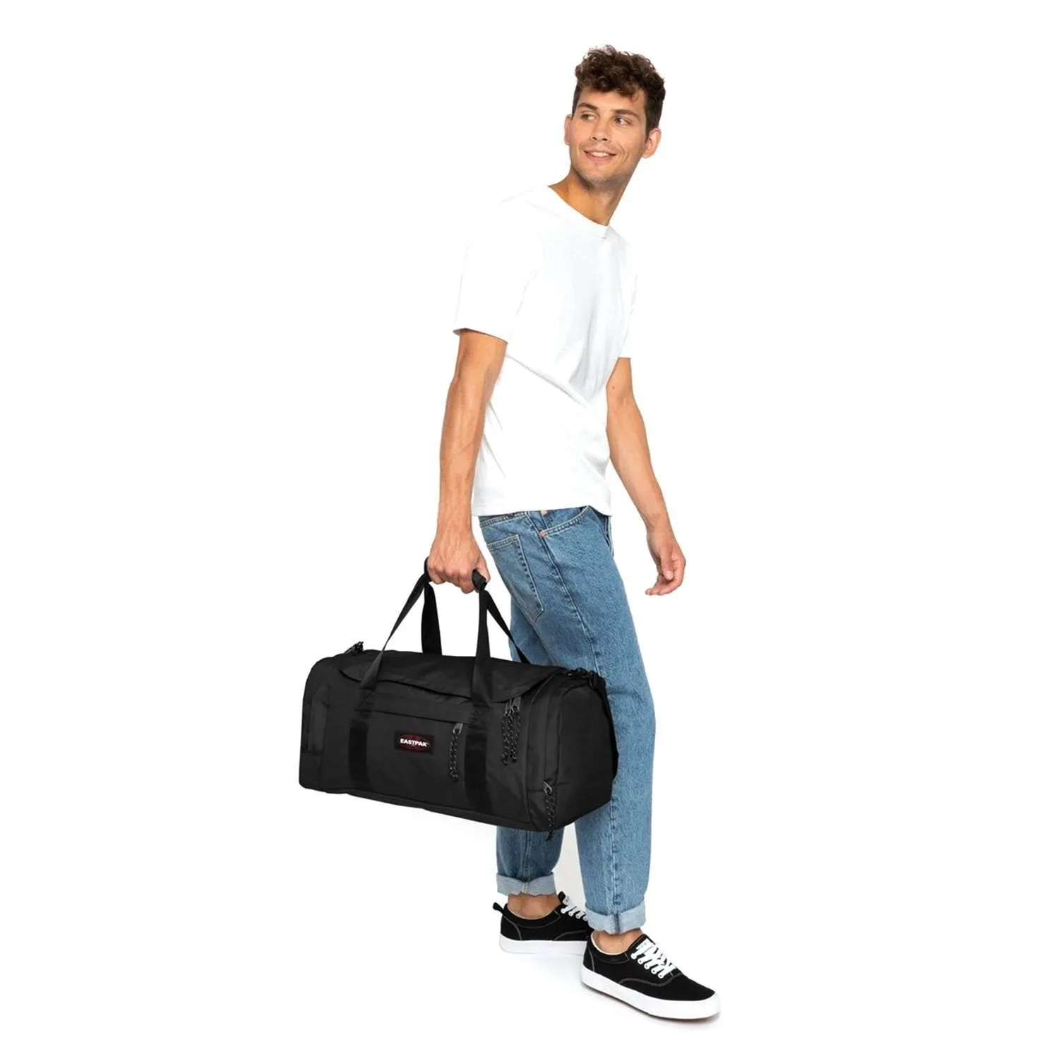 Eastpak-READER S  -Small Duffle Bag-Black-EK81D008
