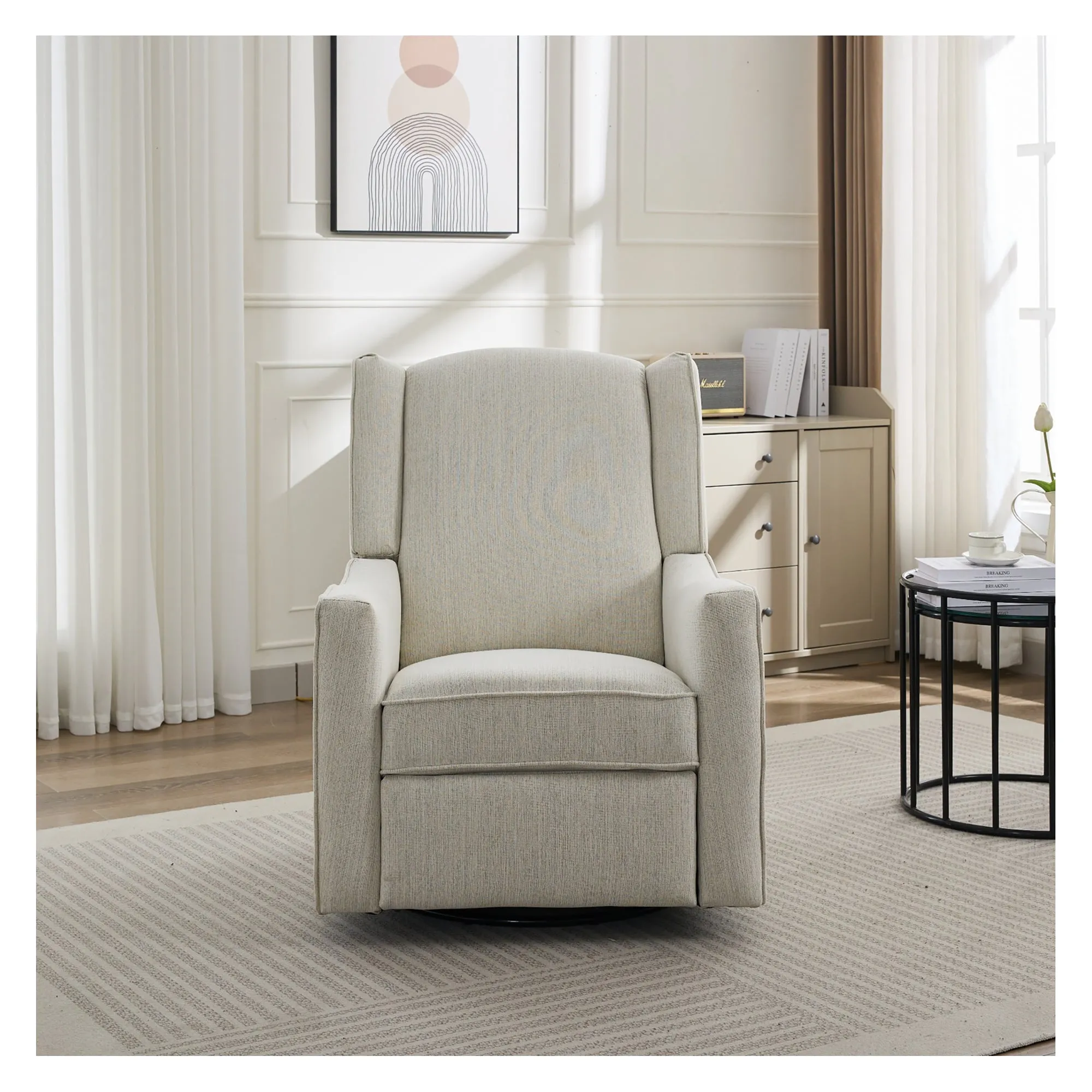 Electric nursery glider chair luxglide 106-beige
