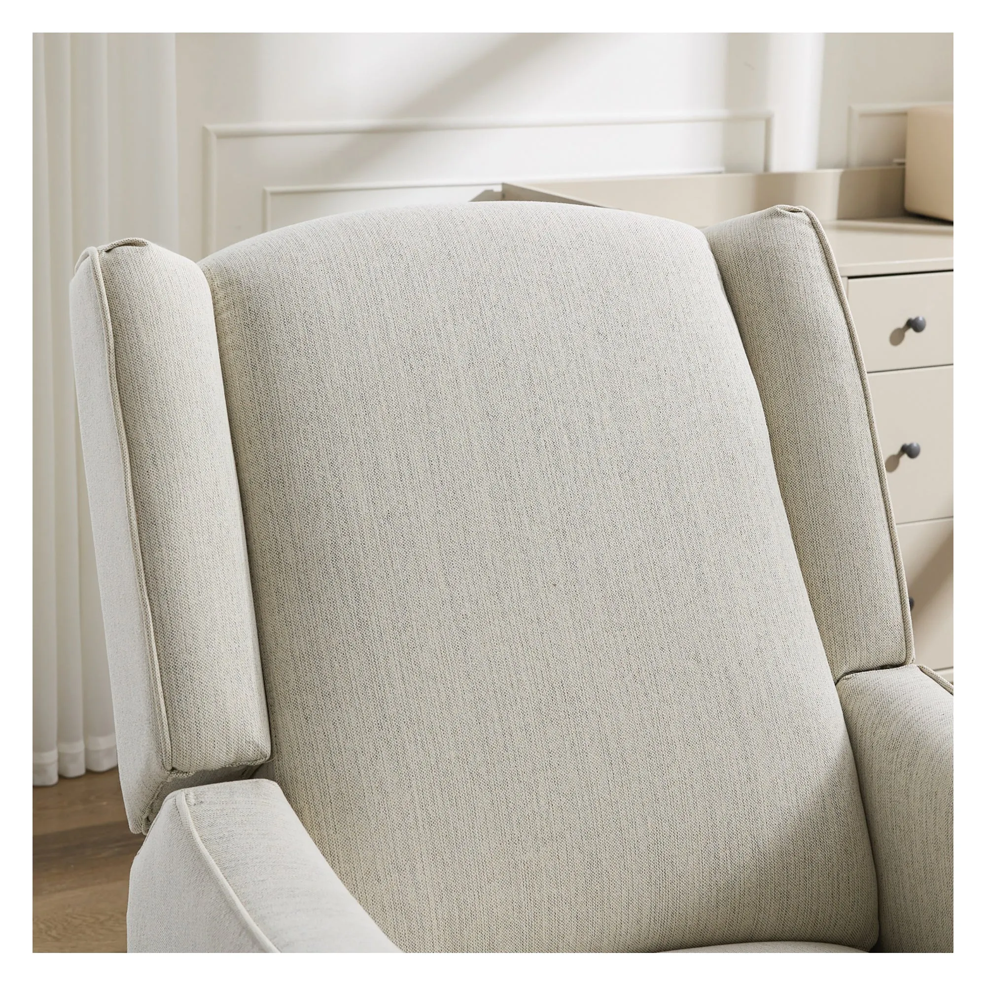 Electric nursery glider chair luxglide 106-beige