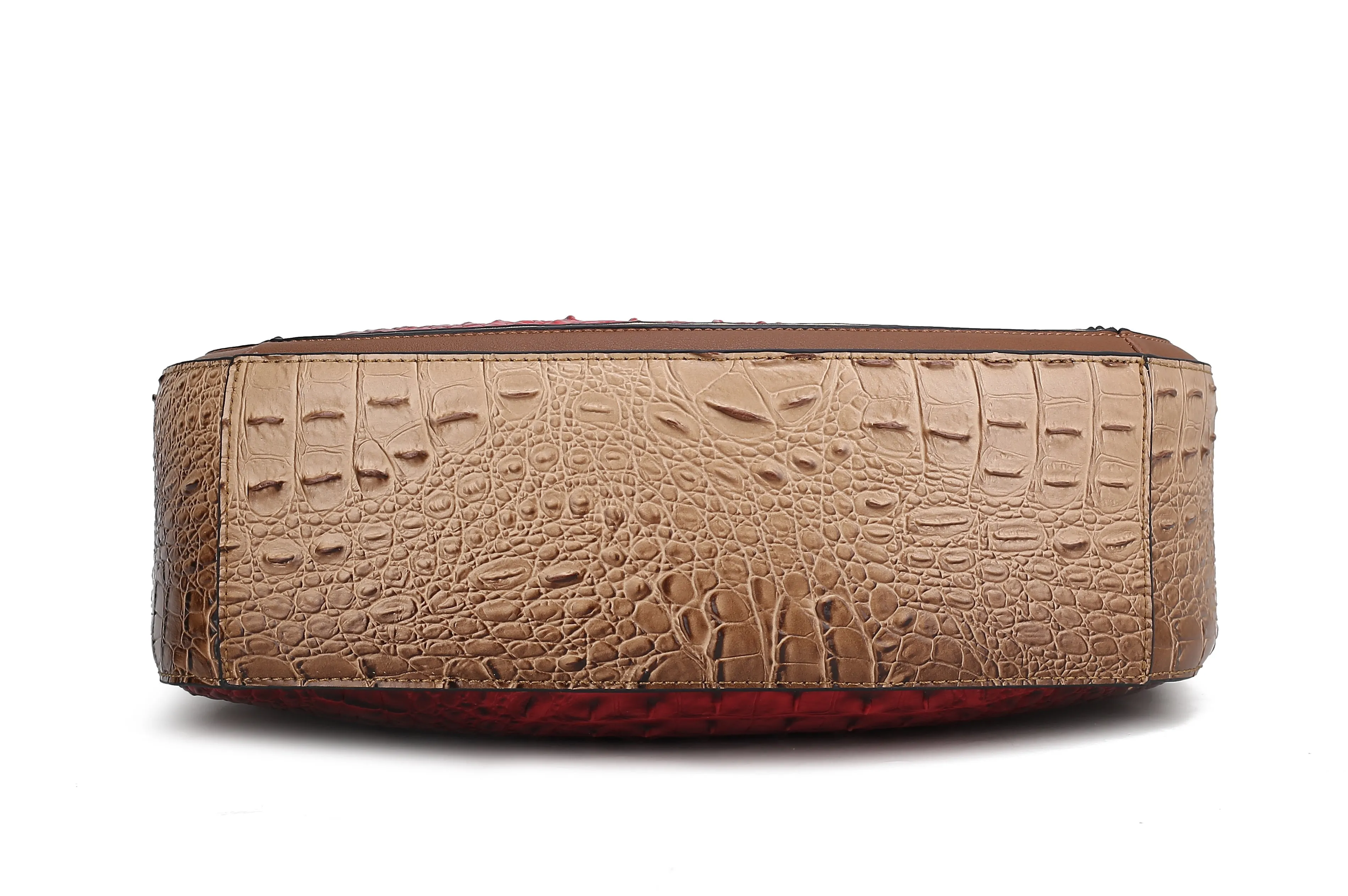 Emma Embossed Hobo Bag