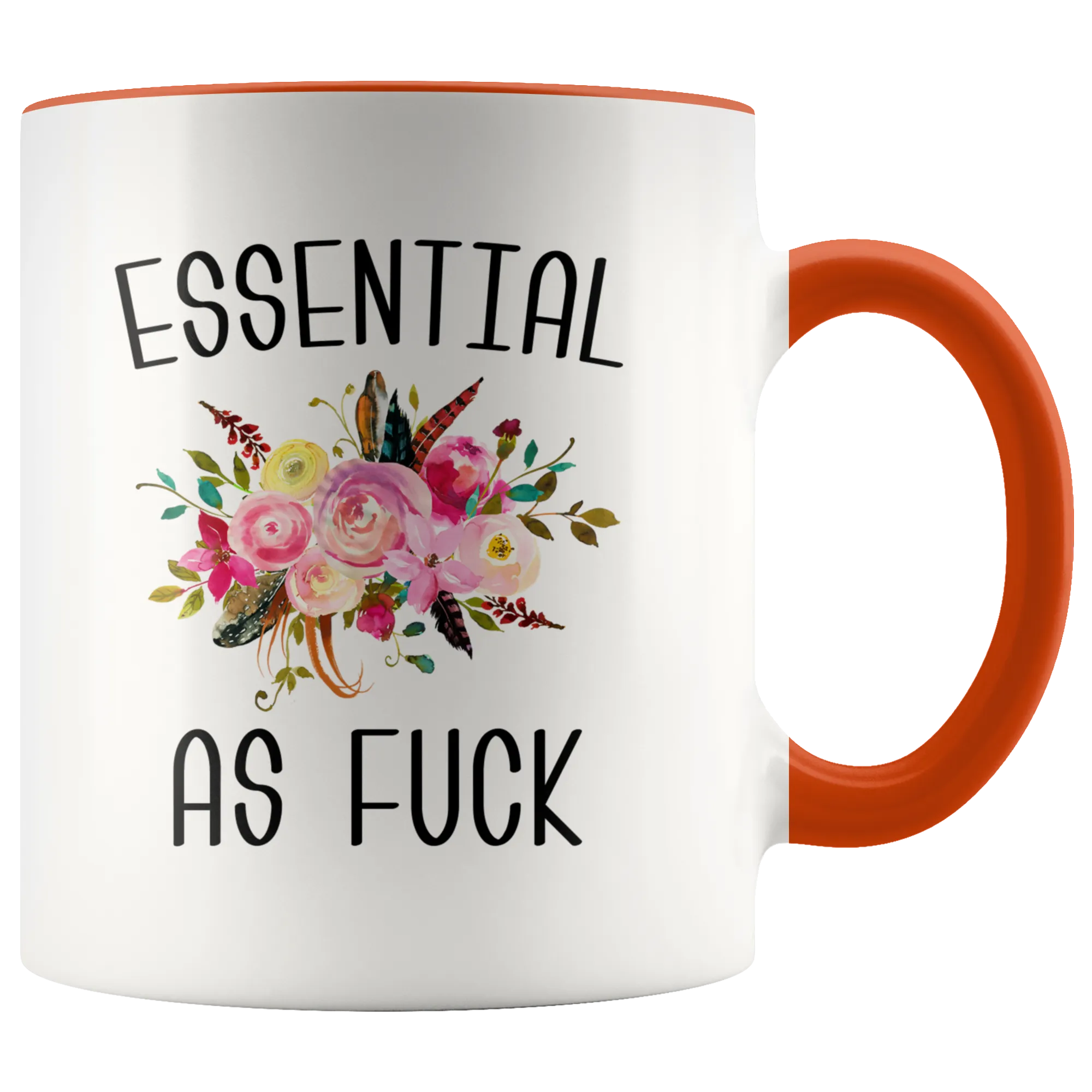 Essential Worker Mug Essential Employee Gift Essential As Fuck Mug Funny Accent Coffee Cup Gift For Nurse Essential AF…