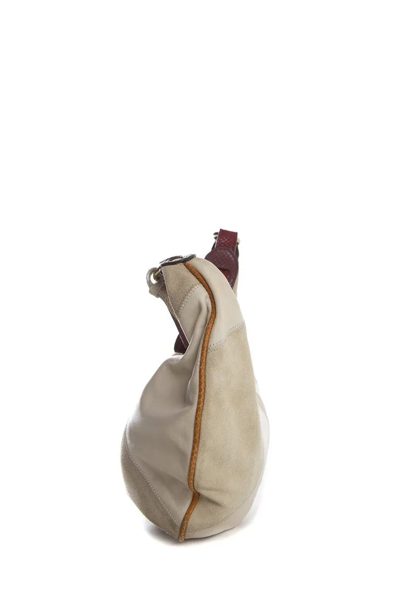 Etro Cream Suede Bag