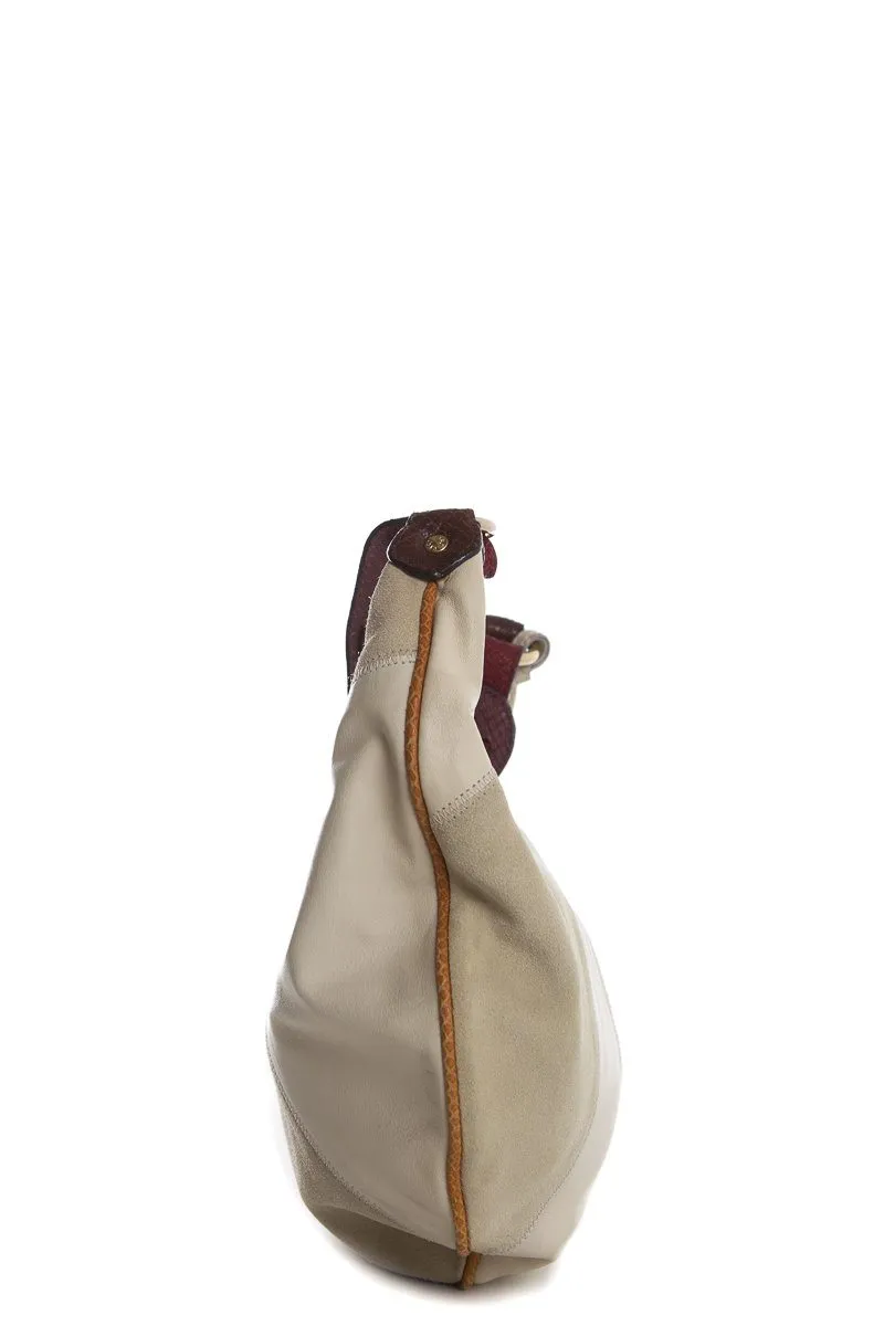Etro Cream Suede Bag