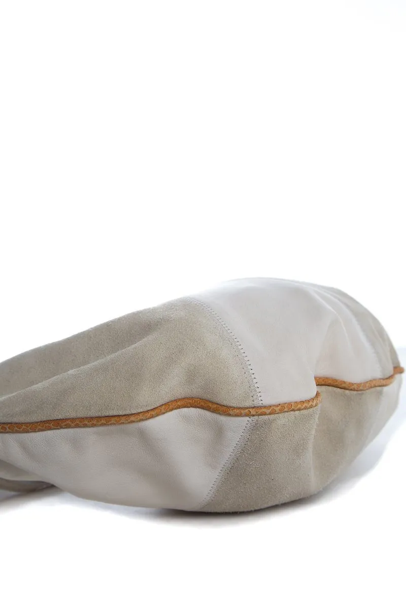 Etro Cream Suede Bag