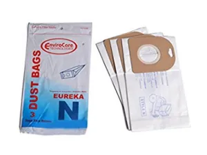 Eureka Style N Vacuum Bags 57988B-6, 107SW Mighty Mite 2 Canister Type Vac MM-II [150 Bags]