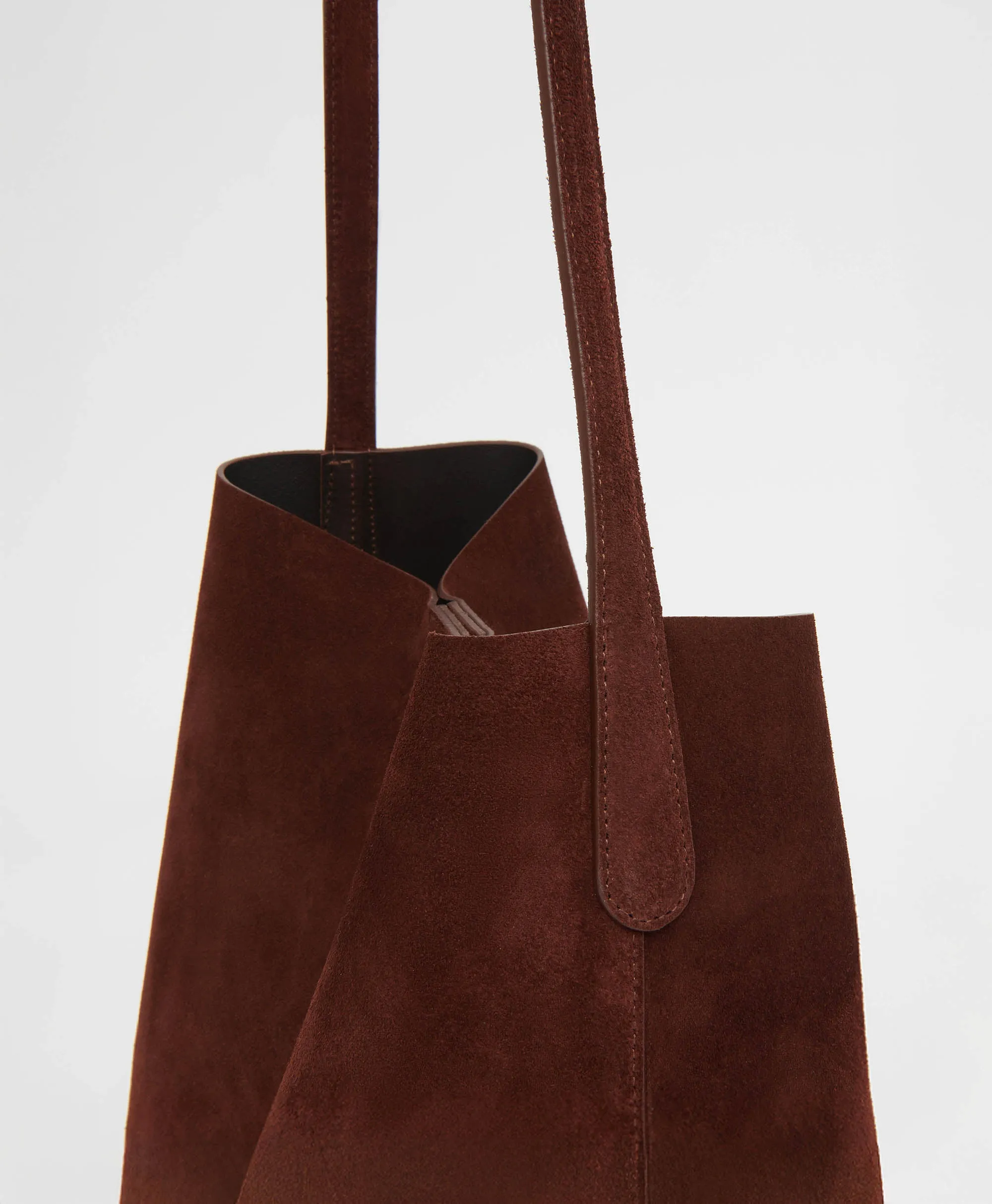 Everyday Cabas - Chocolate Suede