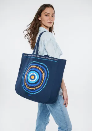 Evil Eye Printed Bag