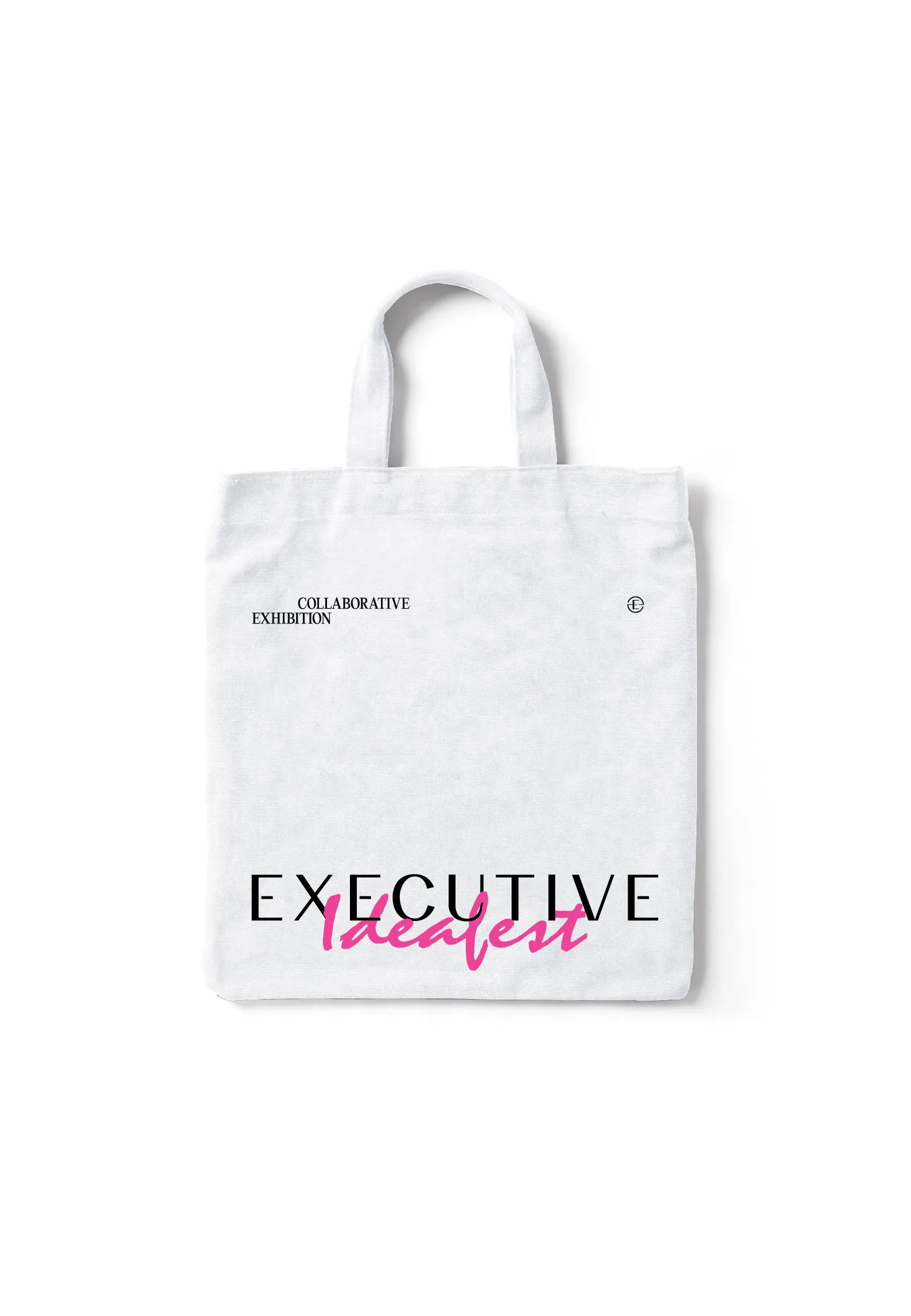 Executive x Ideafest White Tote Bag
