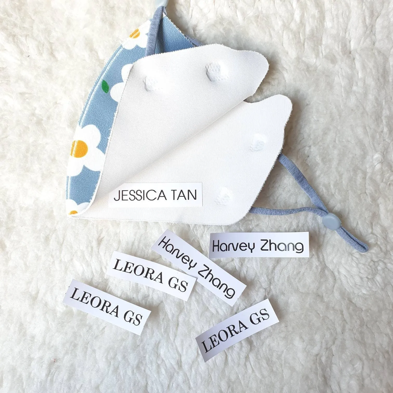 Fabric Iron-on Name Labels (10pcs/set)