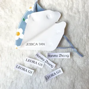 Fabric Iron-on Name Labels (10pcs/set)