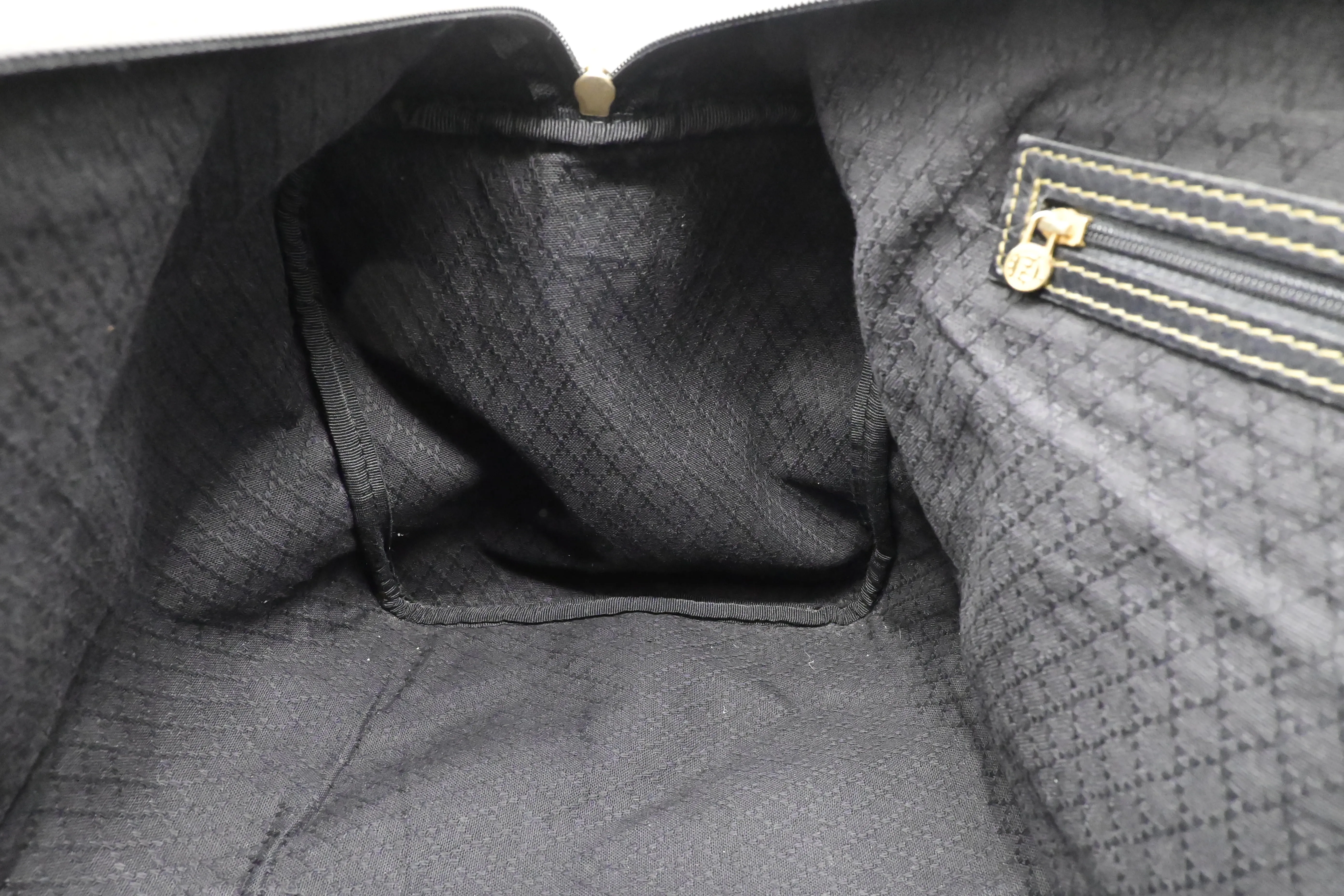 Fendi Large Duffel Bag in Zucca Coated Canvas