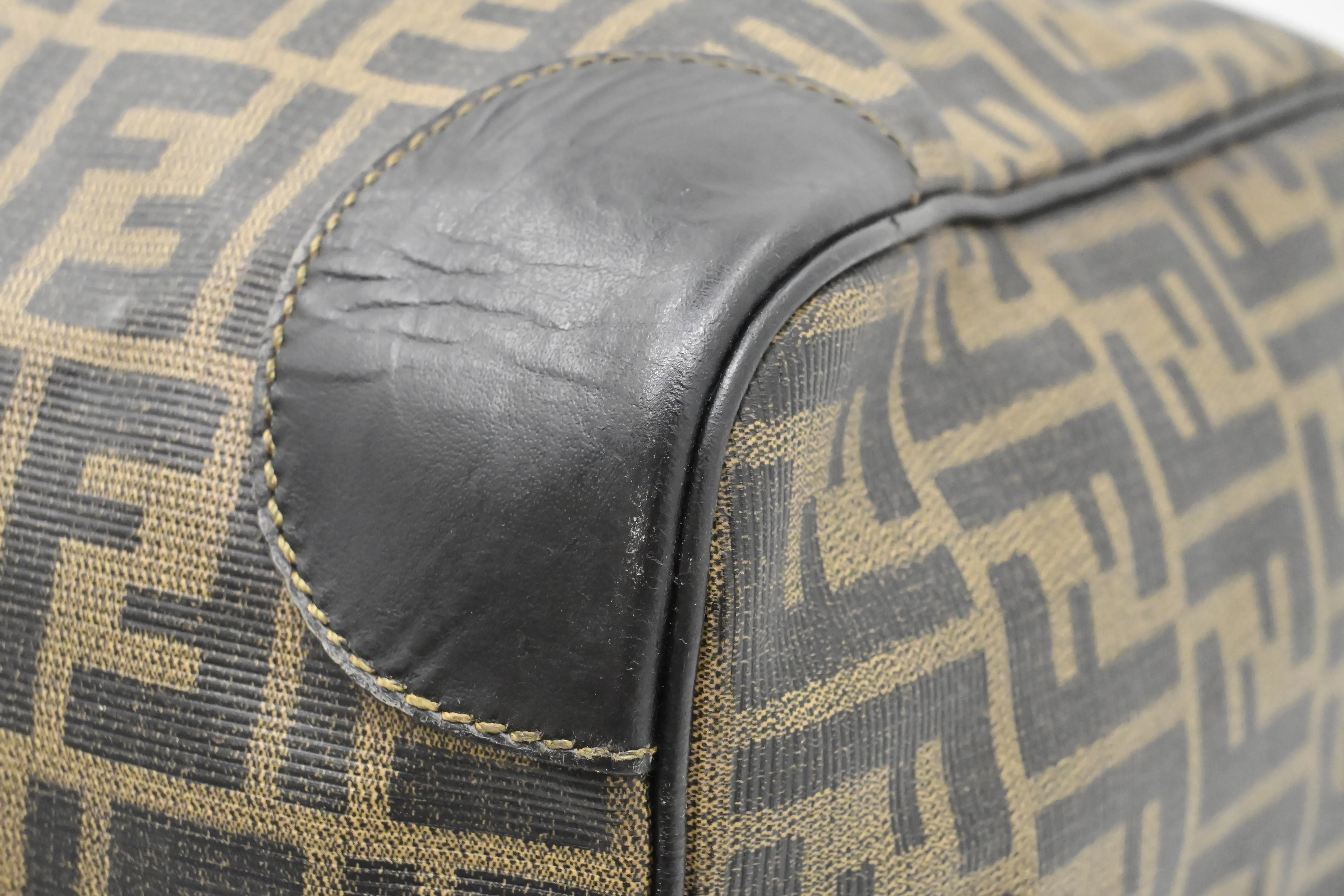 Fendi Large Duffel Bag in Zucca Coated Canvas