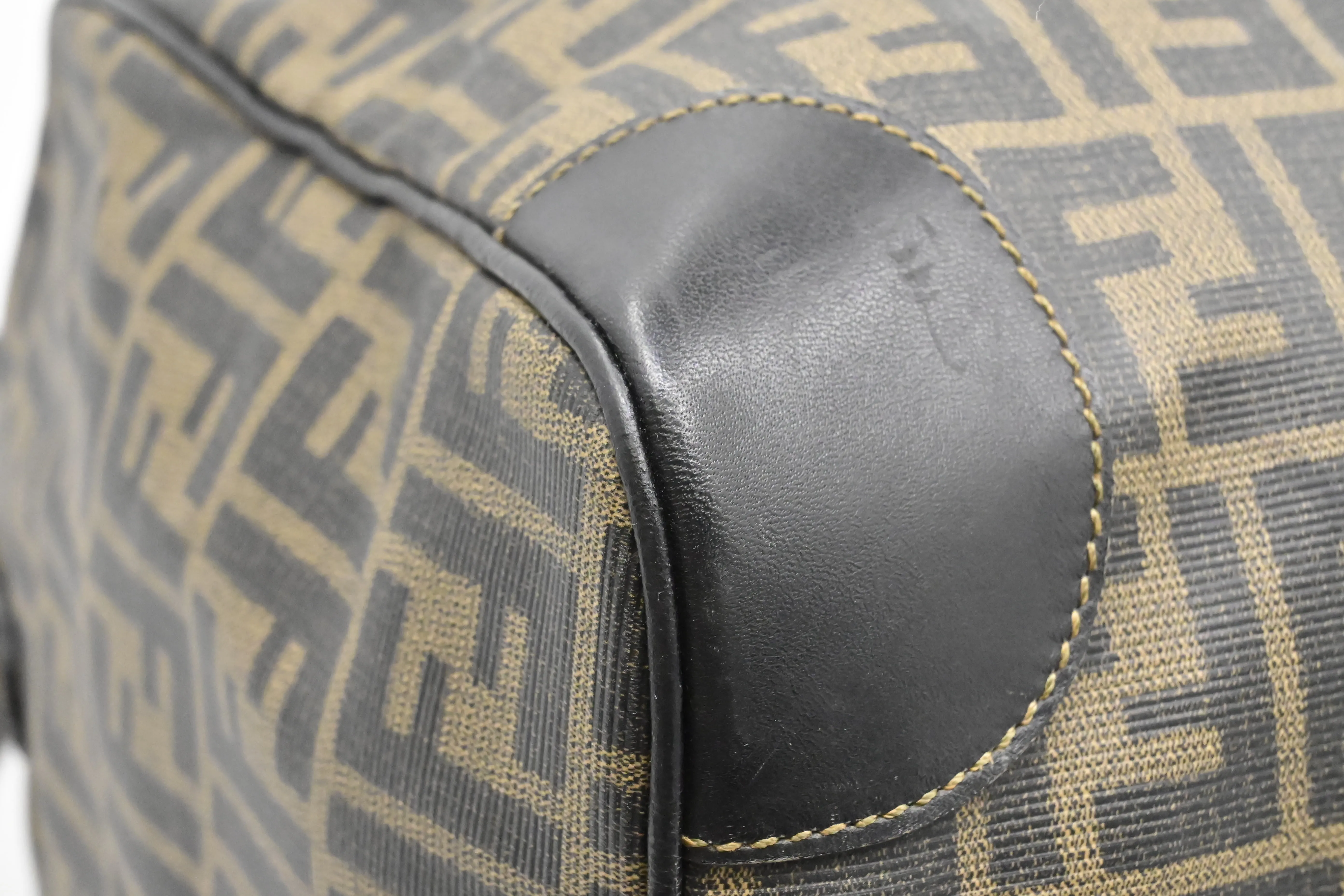 Fendi Large Duffel Bag in Zucca Coated Canvas