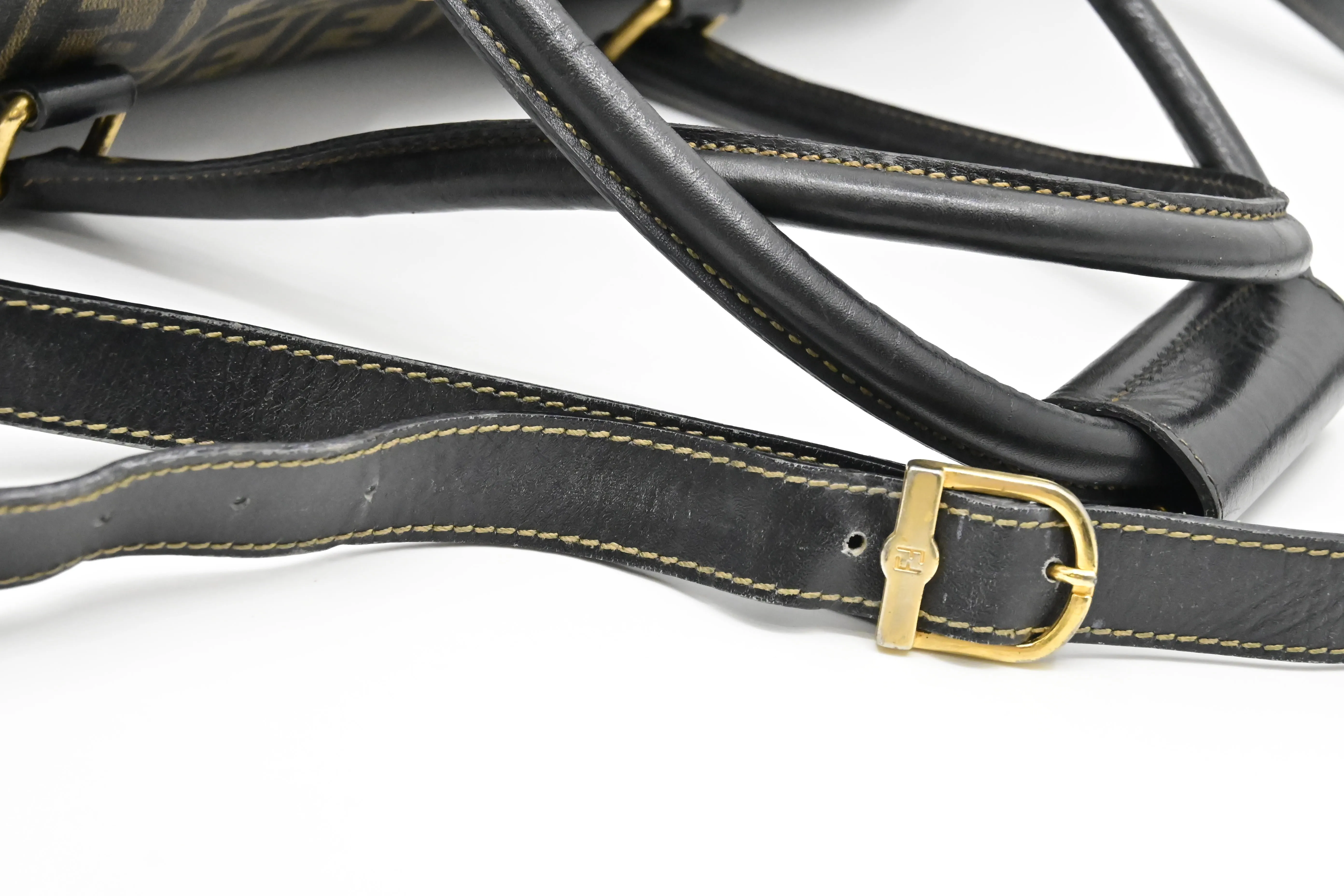 Fendi Large Duffel Bag in Zucca Coated Canvas