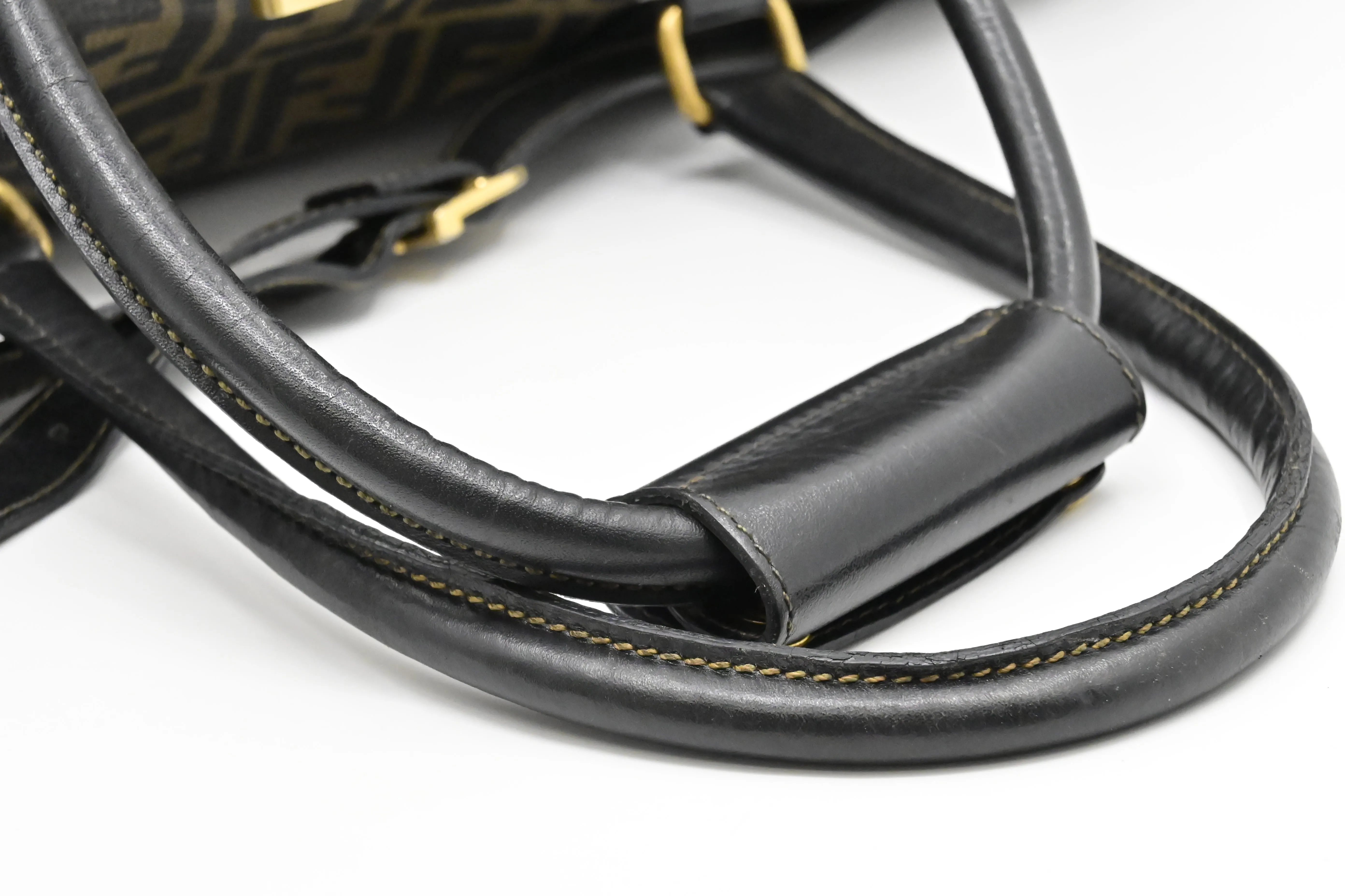 Fendi Large Duffel Bag in Zucca Coated Canvas