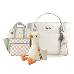 Flat White Mommy & Me Tote Bundle