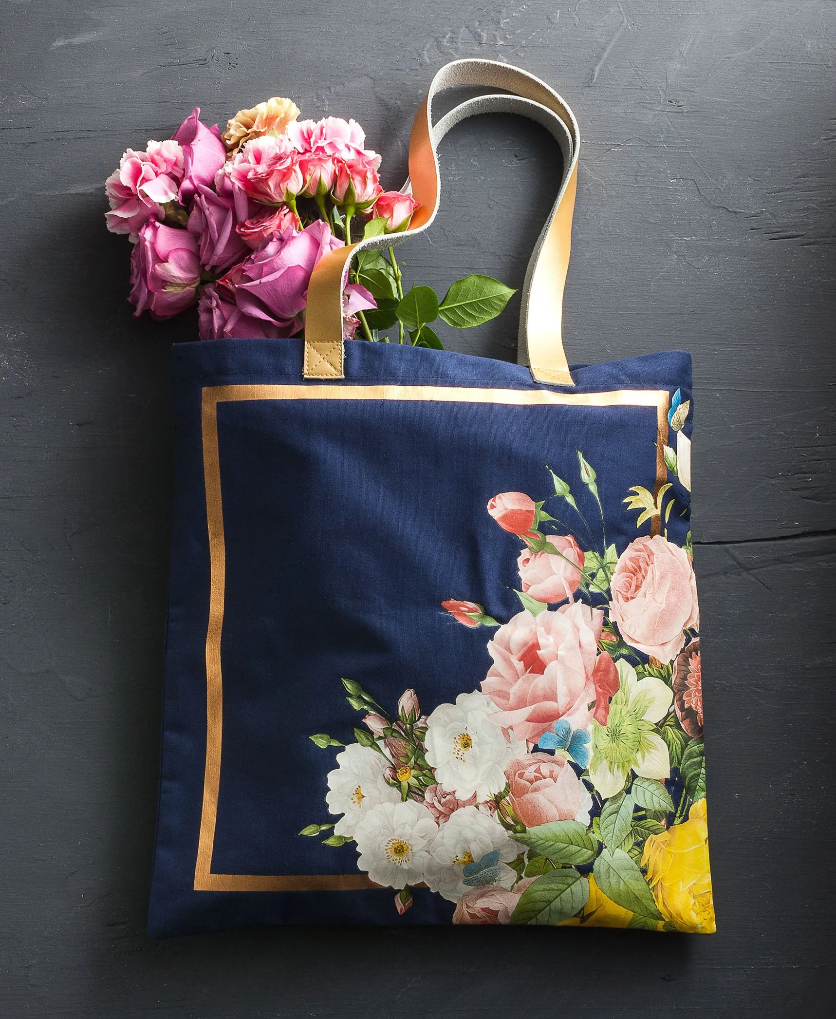 Floral Tote Bag