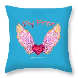 Fly Free - Throw Pillow