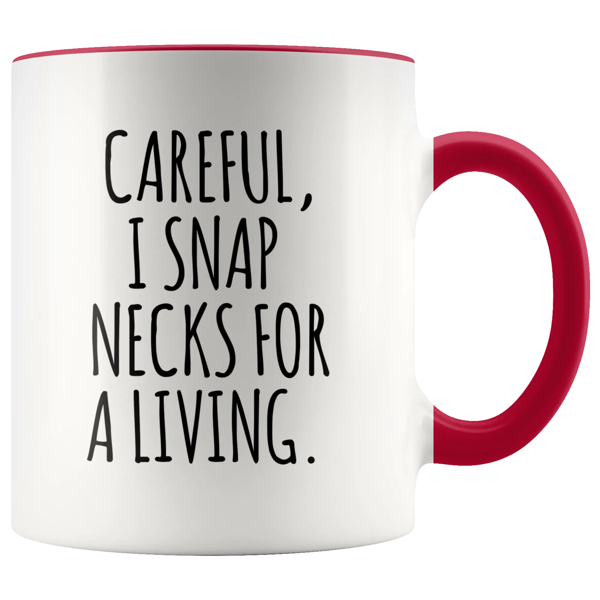 Funny Chiropractor Mug for Chiropractor Gift Ideas Best Chiropractor Ever Coffee Cup I Snap Necks For A Living