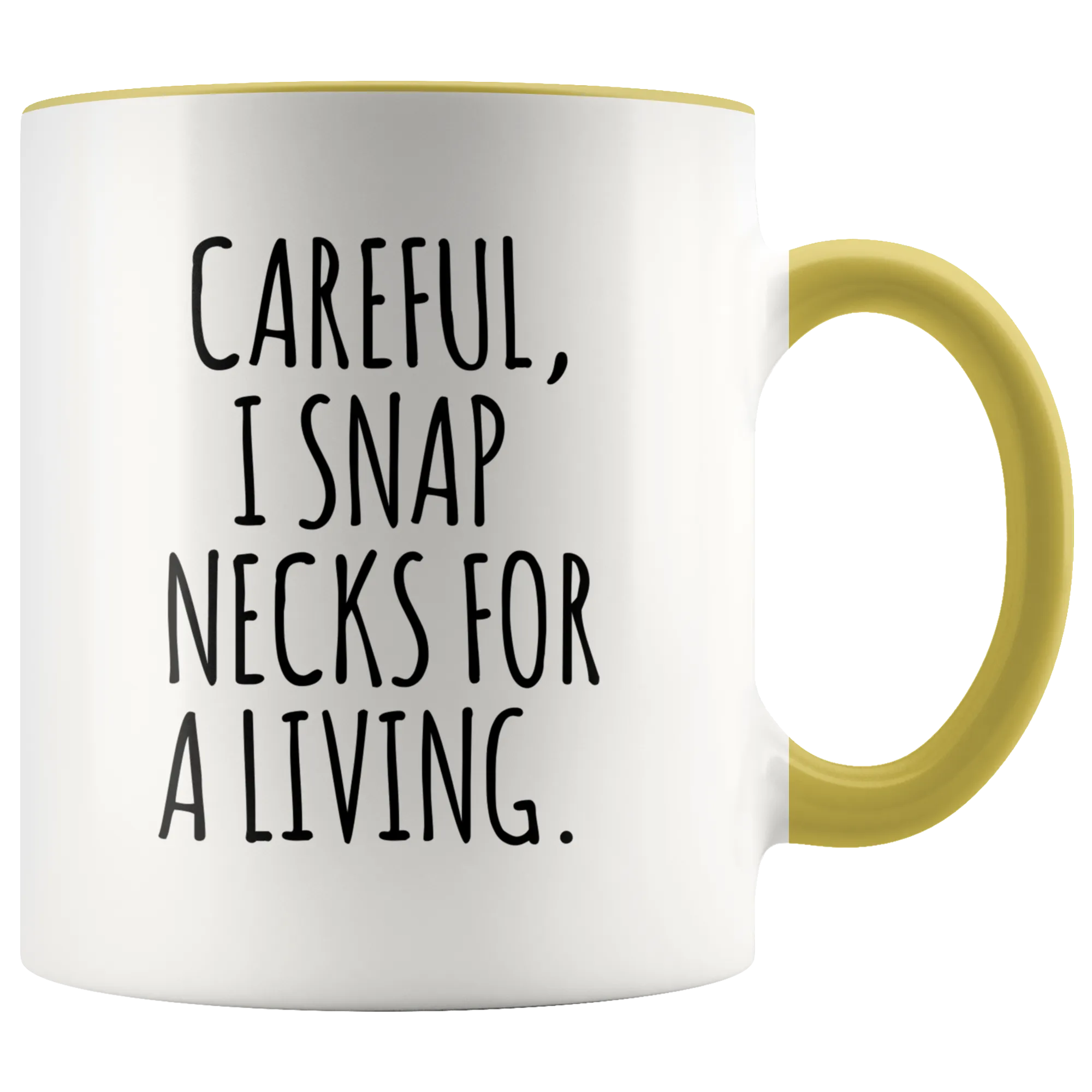 Funny Chiropractor Mug for Chiropractor Gift Ideas Best Chiropractor Ever Coffee Cup I Snap Necks For A Living