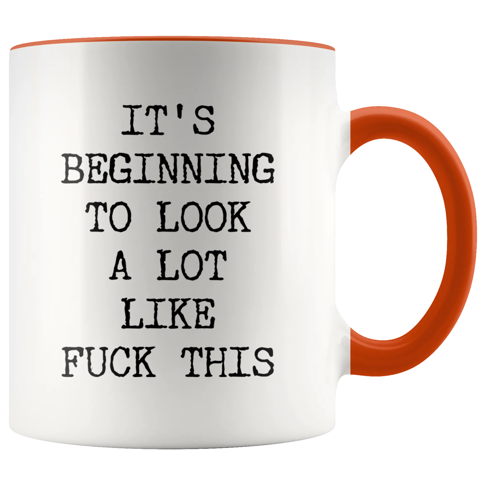 Funny Christmas Mug Rude Offensive Profanity It's Beginning to Look a Lot Like Fuck This Gag Gift Exchange Naughty Mature Adult
