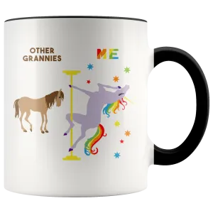 Funny Granny Gifts Grannie Mug Other Grannies Gift Pole Dancing Unicorn Coffee Cup