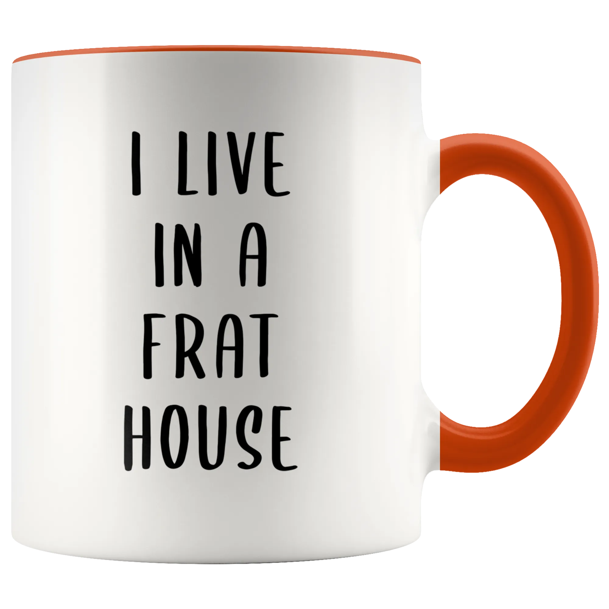Funny Mom of Boys Gifts I Run A Frat House Mug I Live in a Frat House Coffee Cup Funny Gifts For Mom Life Mothers Day Present For Mom