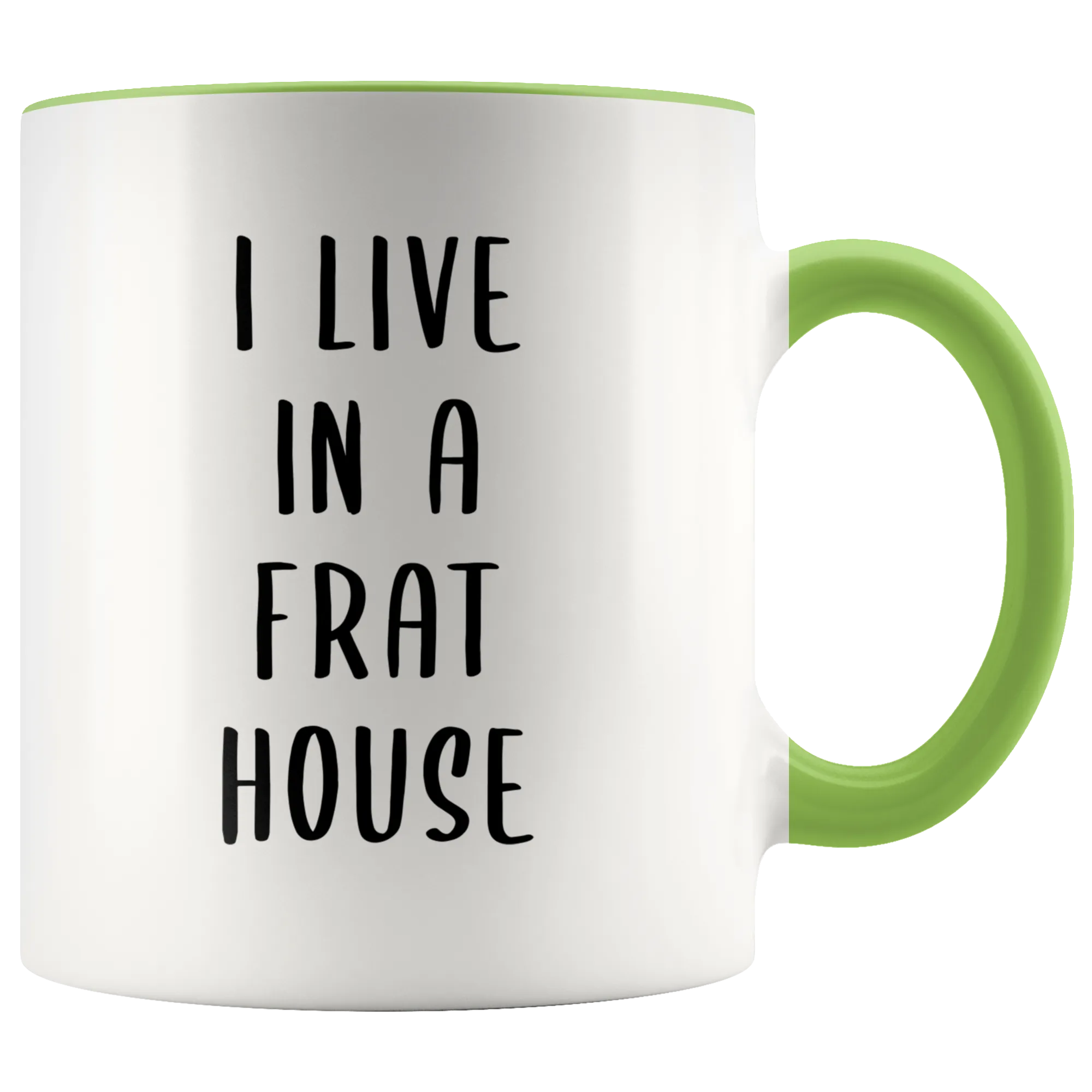 Funny Mom of Boys Gifts I Run A Frat House Mug I Live in a Frat House Coffee Cup Funny Gifts For Mom Life Mothers Day Present For Mom