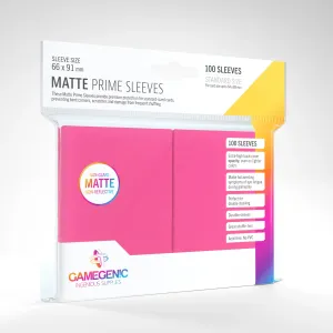 Gamegenic Matte Prime Sleeves Pink (100 ct.)