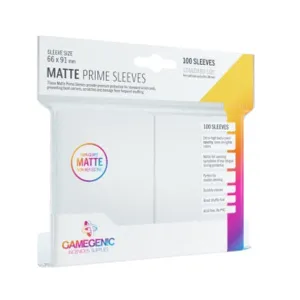 Gamegenic Matte Prime Sleeves White