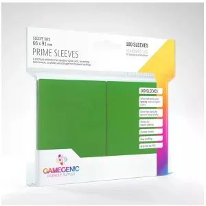 Gamegenic Prime Sleeves Green (100 ct.)