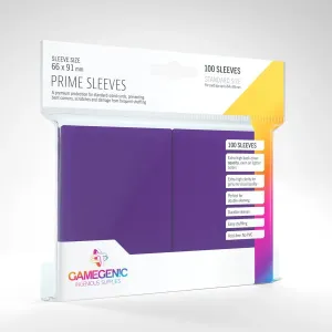 Gamegenic Prime Sleeves Purple (100 ct.)