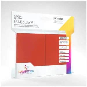 Gamegenic Prime Sleeves Red (100 ct.)