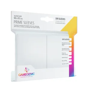Gamegenic Prime Sleeves White (100 ct.)