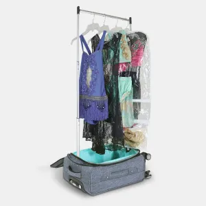 GENTLY USED - Mavii Costume Rack Carry-On Luggage with Spinner Wheels