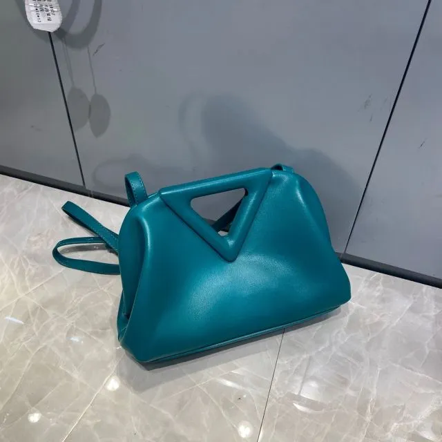 Genuine Leather Point Top Handle