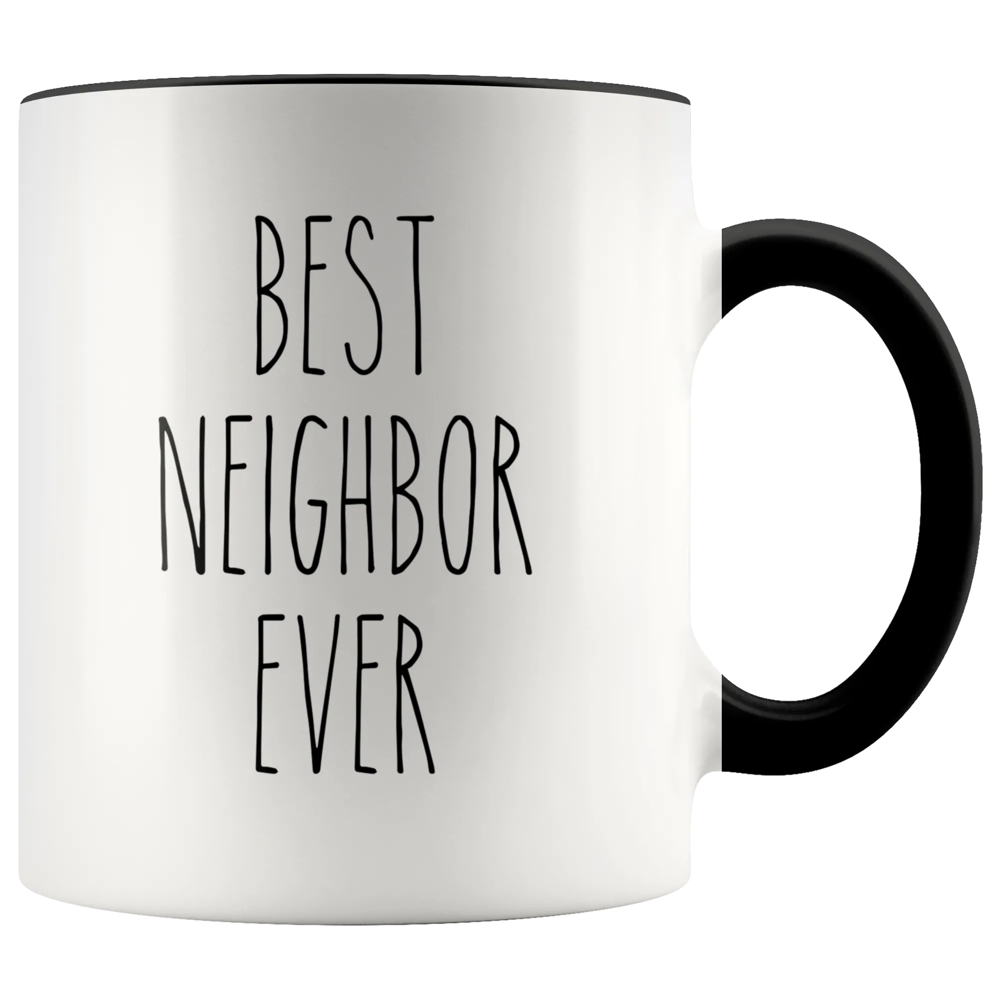 Gift for Neighbor Moving Gifts Best Neighbor Ever Mug Next Door Neighbor Thank You Coffee Cup