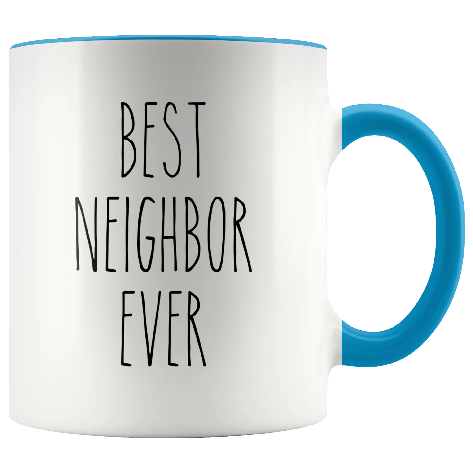 Gift for Neighbor Moving Gifts Best Neighbor Ever Mug Next Door Neighbor Thank You Coffee Cup