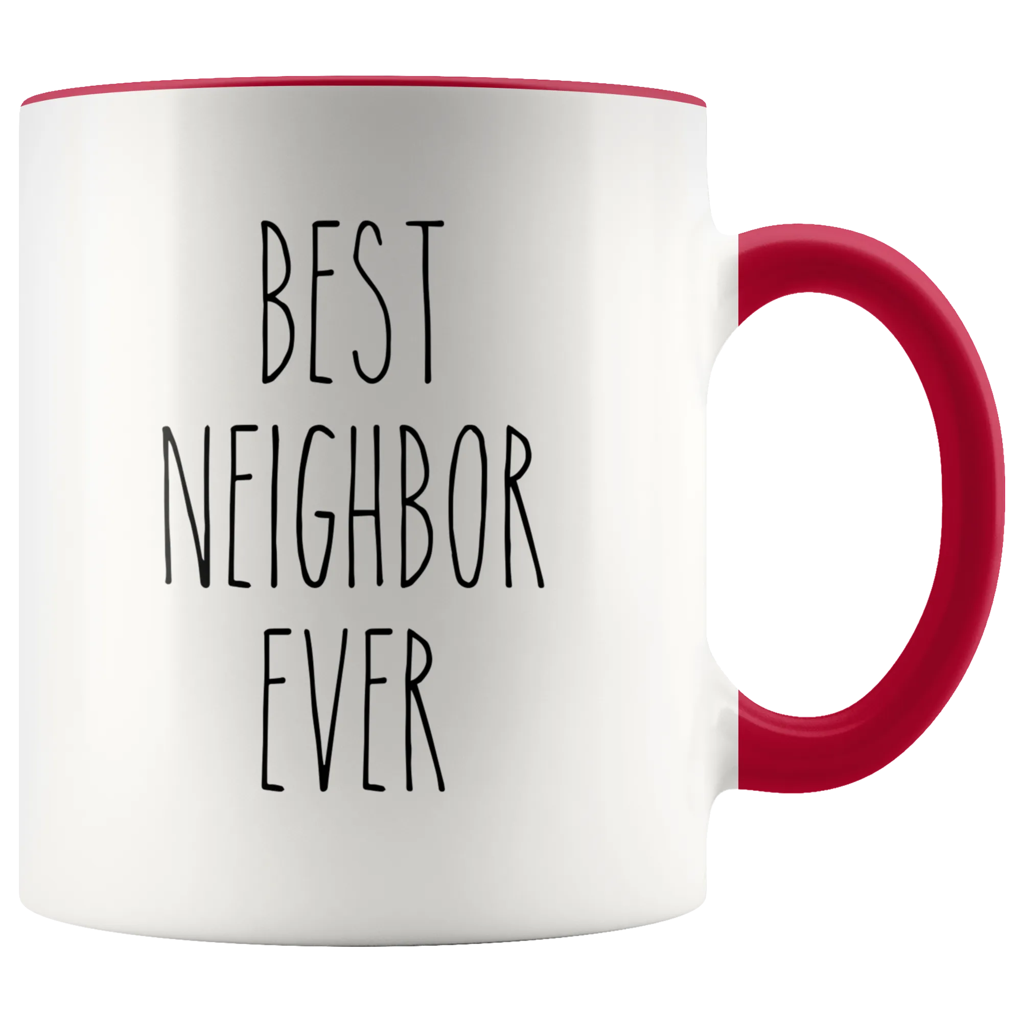 Gift for Neighbor Moving Gifts Best Neighbor Ever Mug Next Door Neighbor Thank You Coffee Cup