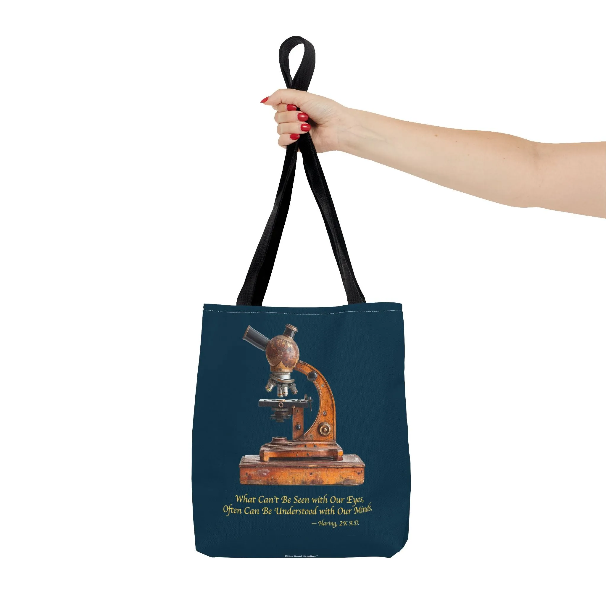 Golden Insight Tote Bag - Where Curiosity Meets Creativity! Available in 3 sizes.