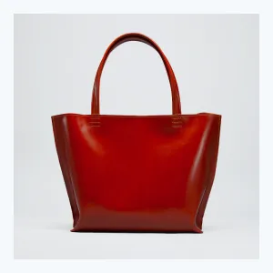 GOODJOB Handbag MONO XL - Leather Red