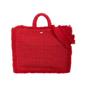 Gossypium Tote Bag Large - Red