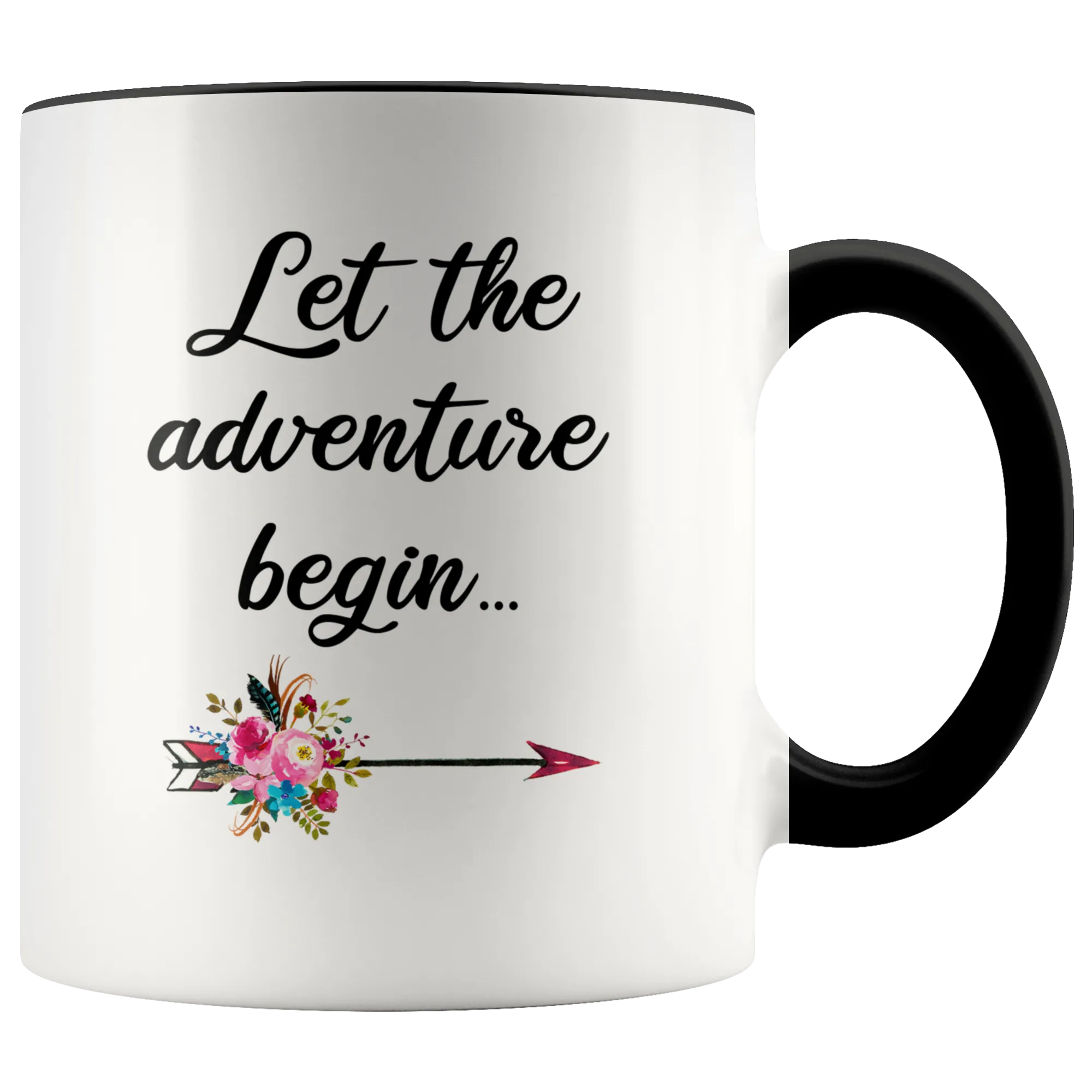 Graduate Mug Graduation Gift Congratulations Coffee Cup Gift for Graduate College Student Let the Adventure Begin
