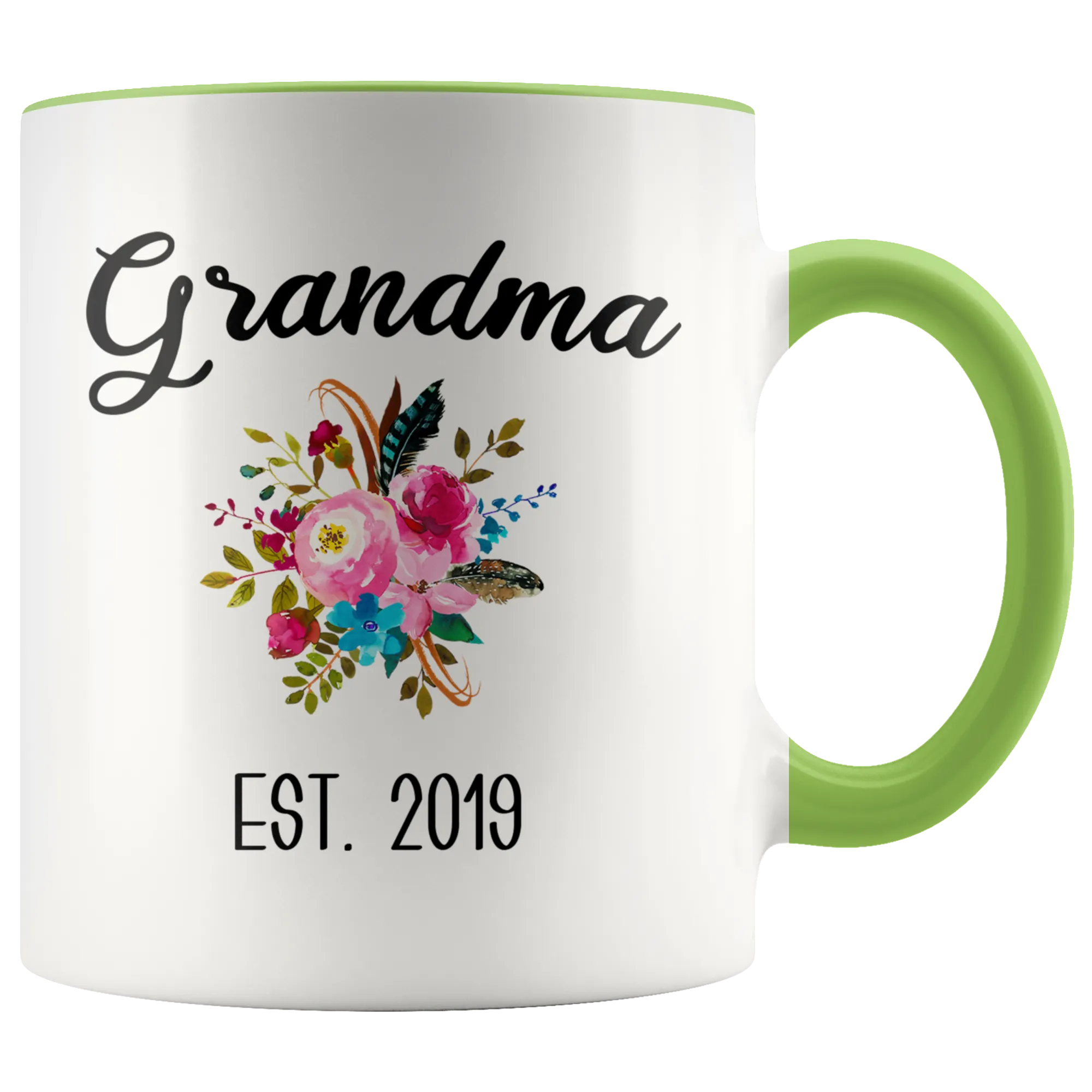 Grandma to be Mug Gifts for New Grandma Est 2019 Pregnancy Announcement for Grandparents Reveal to Grandparents