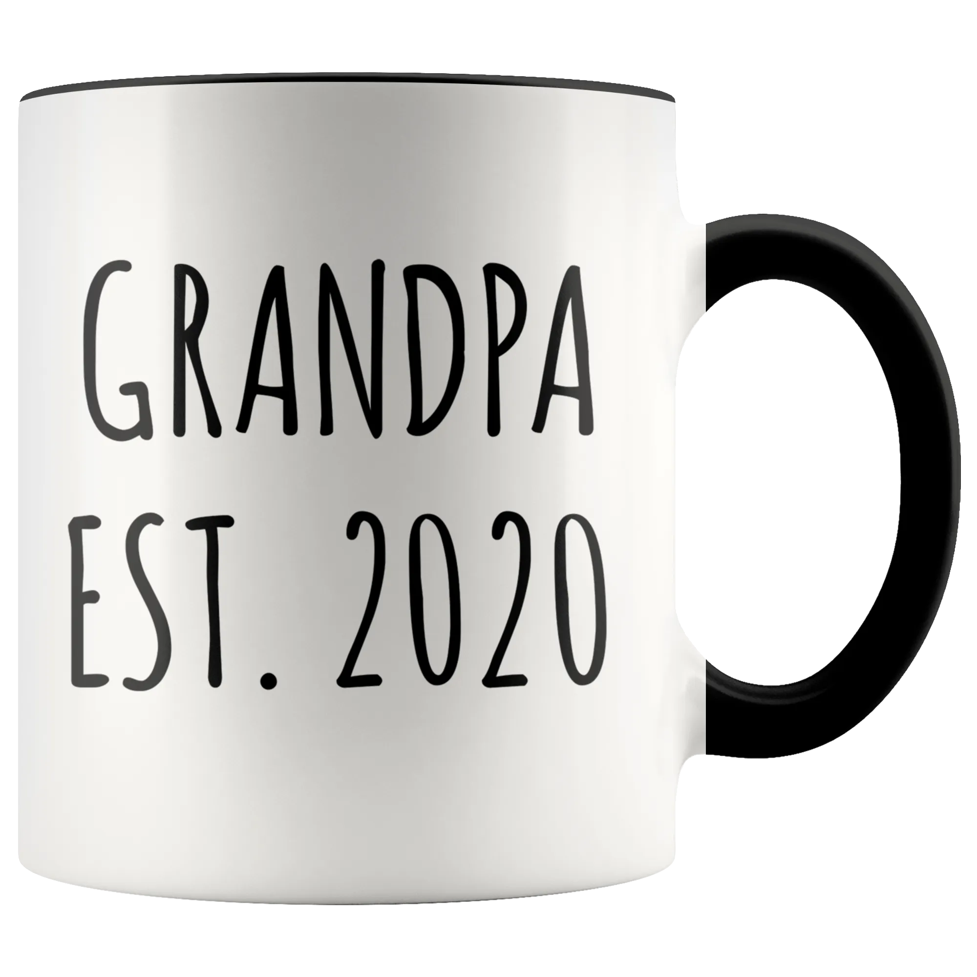 Grandpa Est 2020 Mug Grandfather Reveal Mug Grandpa Gifts New Grandpa Coffee Cup New Grandpa Gifts Baby Announcement for Grandfathers