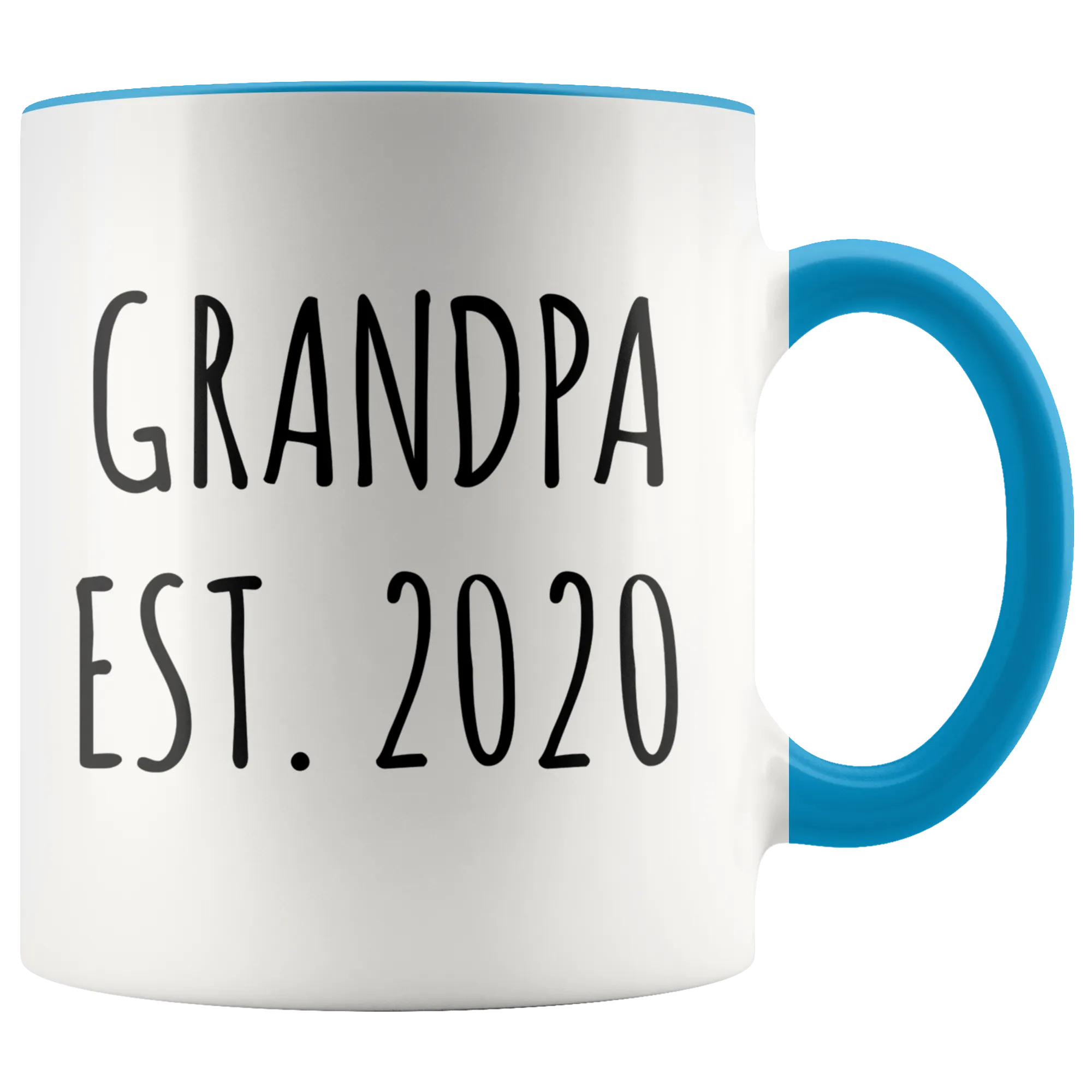 Grandpa Est 2020 Mug Grandfather Reveal Mug Grandpa Gifts New Grandpa Coffee Cup New Grandpa Gifts Baby Announcement for Grandfathers