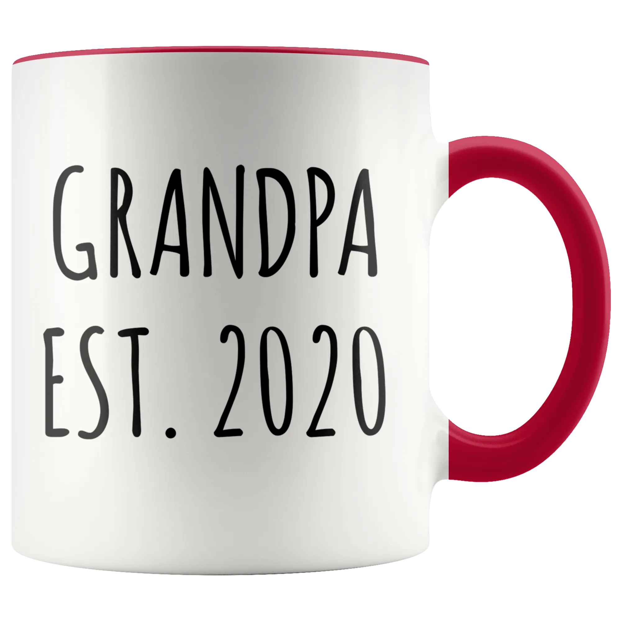Grandpa Est 2020 Mug Grandfather Reveal Mug Grandpa Gifts New Grandpa Coffee Cup New Grandpa Gifts Baby Announcement for Grandfathers