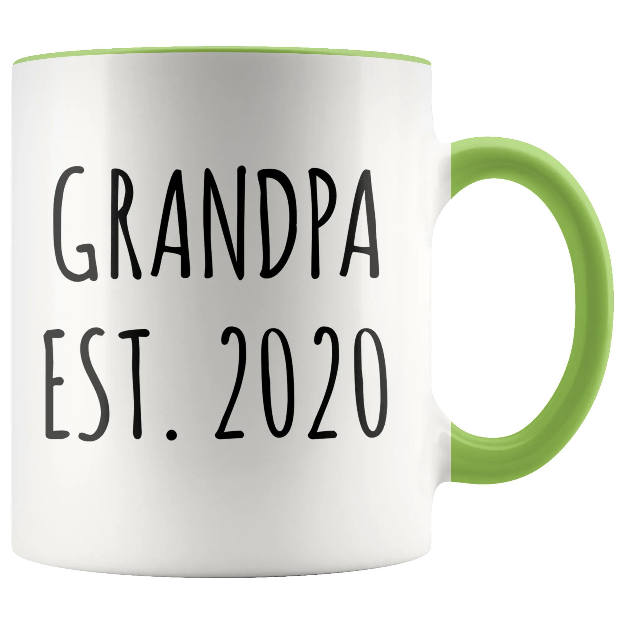 Grandpa Est 2020 Mug Grandfather Reveal Mug Grandpa Gifts New Grandpa Coffee Cup New Grandpa Gifts Baby Announcement for Grandfathers